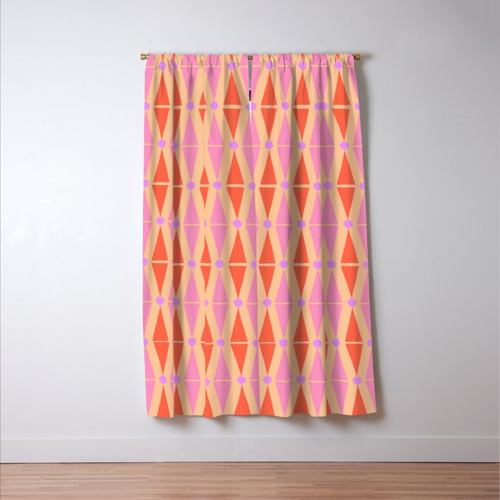 Backgammon Window Curtain Gallery Image 3
