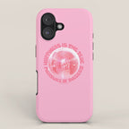 Happiness Is The True Measure of Success in Pink iPhone Case Gallery Image 1