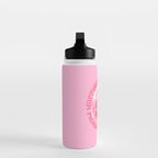 Happiness Is The True Measure of Success in Pink Water Bottle Gallery Image 3