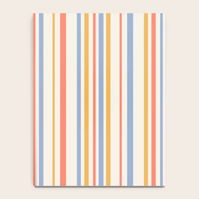 Classic Stripes XXIII - Retro Summer Notebook Gallery Image 4