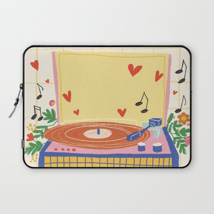 Vinyl love Laptop Sleeve Gallery Image 1