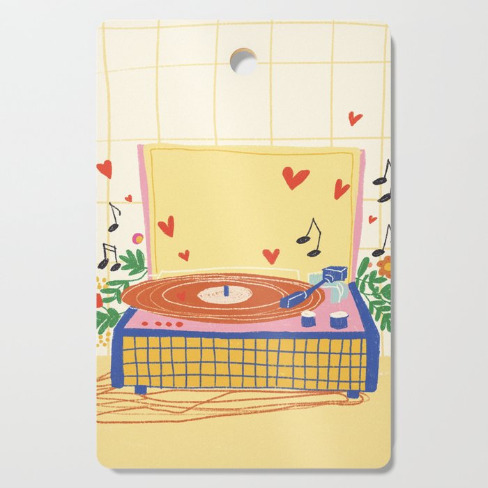 Vinyl love Cutting Board Gallery Image 1