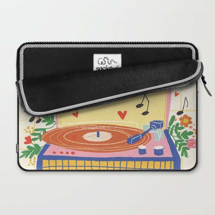 Vinyl love Laptop Sleeve Gallery Image 2