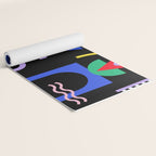 Memphis pattern 89 - 80s / 90s Retro Yoga Mat Gallery Image 2