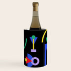 Memphis pattern 89 - 80s / 90s Retro Wine Chiller Gallery Image 1