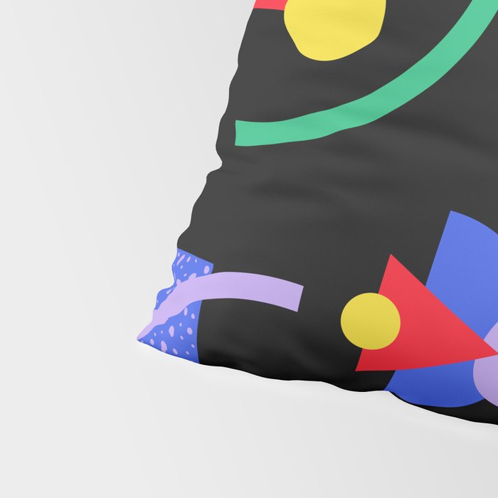 Memphis pattern 89 - 80s / 90s Retro Pillow Sham Gallery Image 4