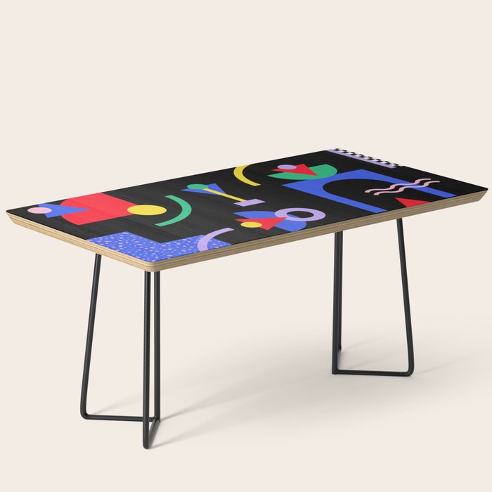 Memphis pattern 89 - 80s / 90s Retro Coffee Table Gallery Image 1