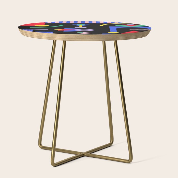 Memphis pattern 89 - 80s / 90s Retro Side Table Gallery Image 1