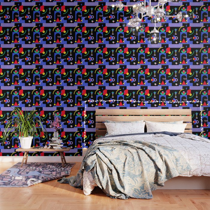 Memphis pattern 89 - 80s / 90s Retro Wallpaper Gallery Image 3
