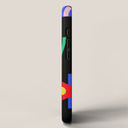 Memphis pattern 89 - 80s / 90s Retro iPhone Case Gallery Image 2