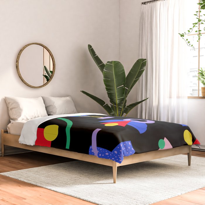 Memphis pattern 89 - 80s / 90s Retro Comforter Gallery Image 2