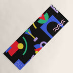 Memphis pattern 89 - 80s / 90s Retro Yoga Mat Gallery Image 1