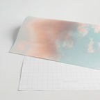 Cotton Candy Clouds - Nature Photography Art Print, Pastel Wrapping Paper Gallery Image 2