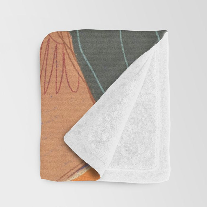 Summer beauty Throw Blanket Gallery Image 3