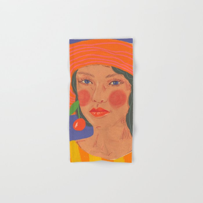 Summer beauty Bath Towel Gallery Image 1