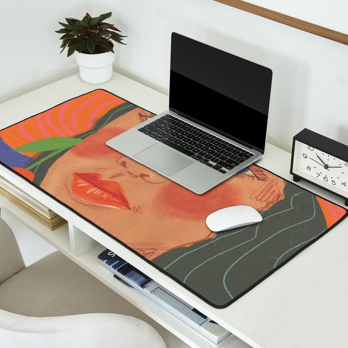 Summer beauty Desk Mat Gallery Image 2