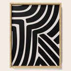 Abstract Stripes VII Serving Tray Gallery Image 1