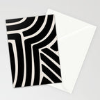 Abstract Stripes VII Stationery Card Gallery Image 2