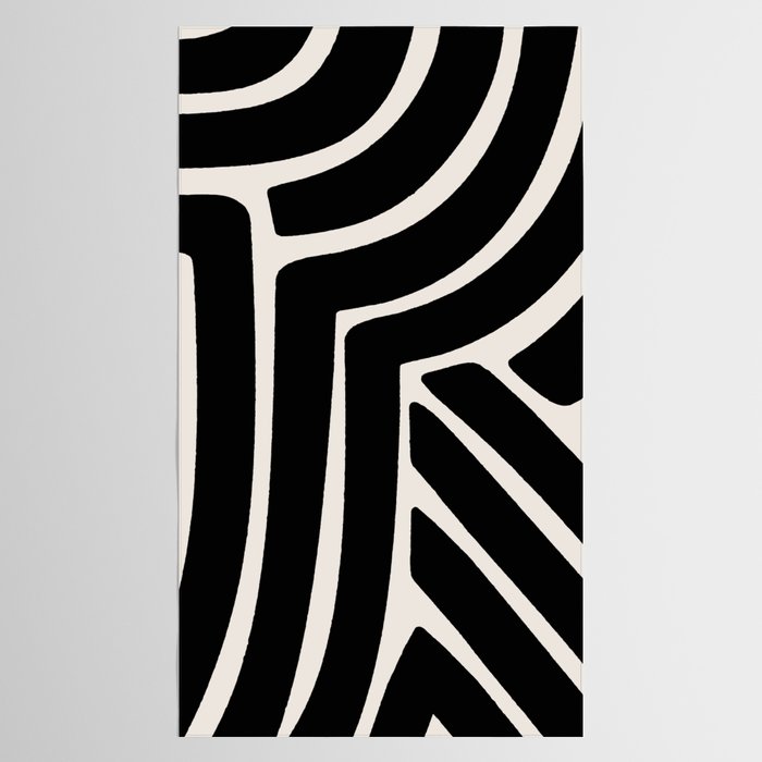 Abstract Stripes VII Tablecloth Gallery Image 2
