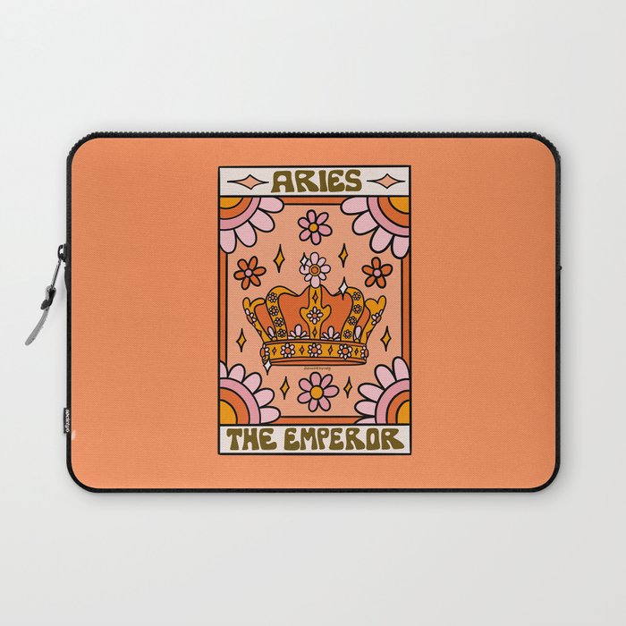 Aries Tarot Card Laptop Sleeve Gallery Image 1