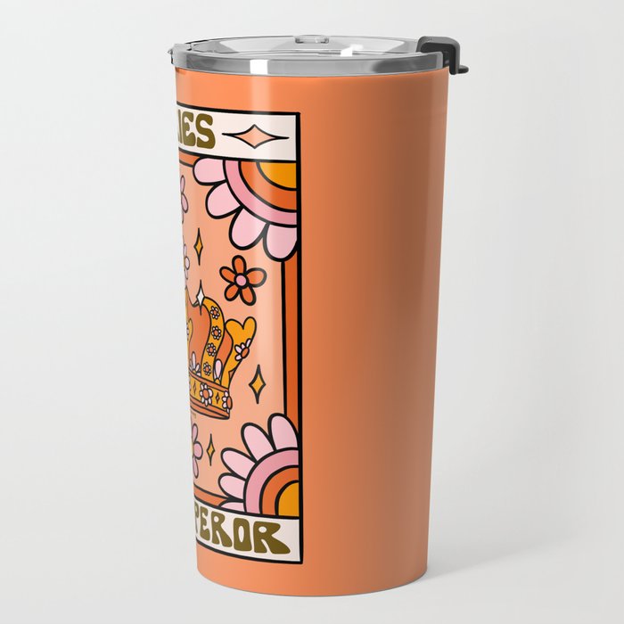 Aries Tarot Card Travel Mug Gallery Image 2