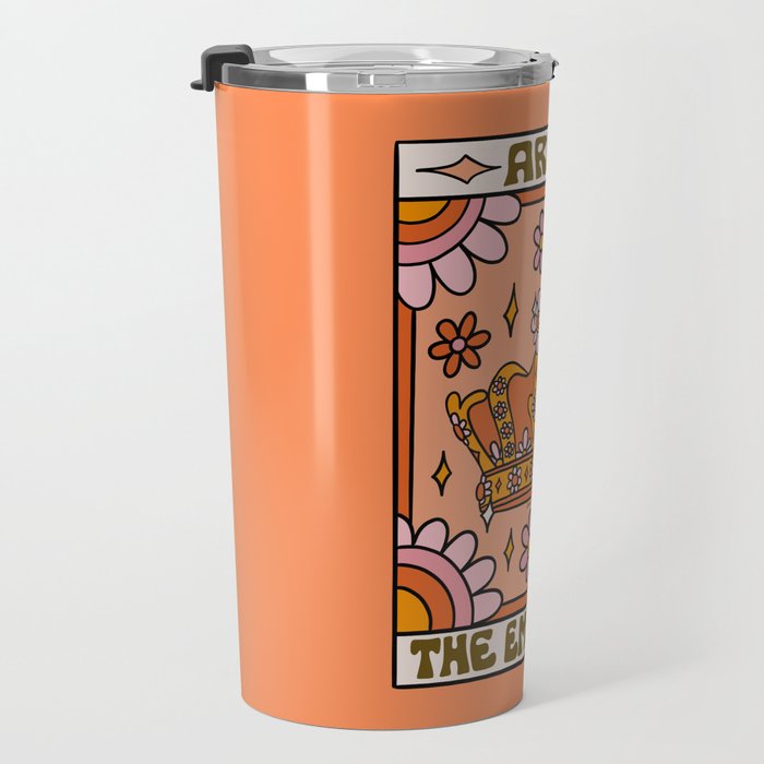 Aries Tarot Card Travel Mug Gallery Image 3