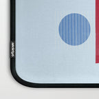 Abstract Geometric Half-Circles with Hand-Drawn Details Laptop Sleeve Gallery Image 3