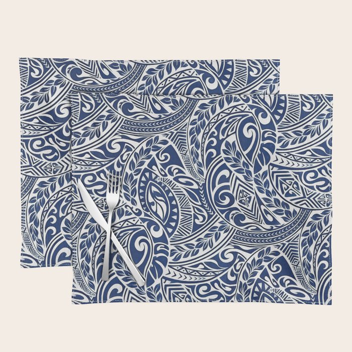 Hawaiian Tribal Pattern III Placemat Gallery Image 1