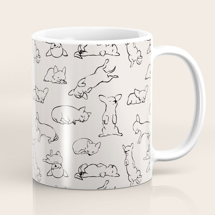 More Sleep Chihuahua Coffee Mug Gallery Image 1