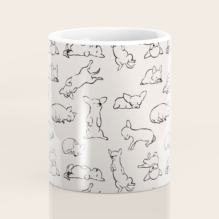 More Sleep Chihuahua Coffee Mug Gallery Image 4