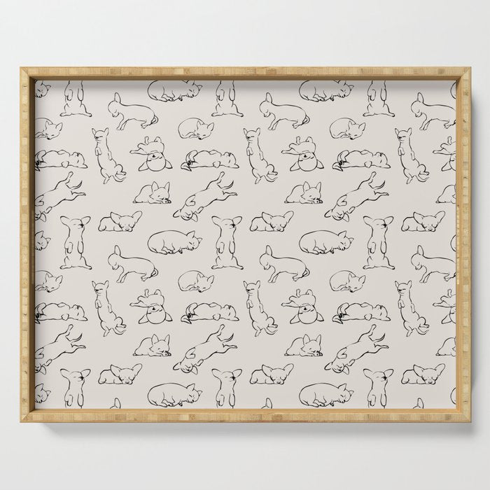 More Sleep Chihuahua Serving Tray Gallery Image 1