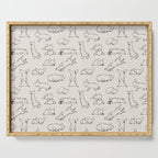 More Sleep Chihuahua Serving Tray Gallery Image 1