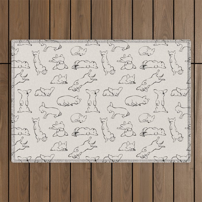 More Sleep Chihuahua Outdoor Rug Gallery Image 1