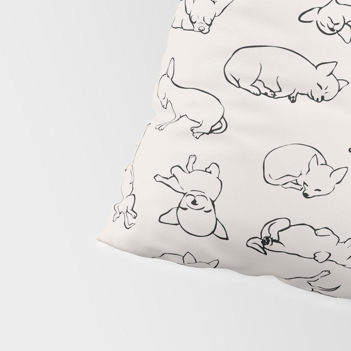 More Sleep Chihuahua Pillow Sham Gallery Image 4