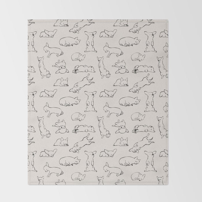 More Sleep Chihuahua Throw Blanket Gallery Image 2