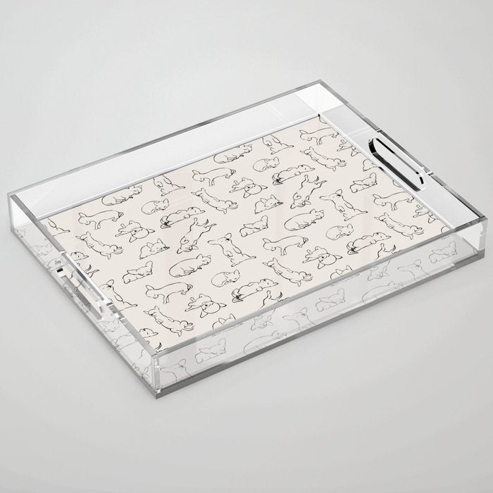 More Sleep Chihuahua Acrylic Tray Gallery Image 1