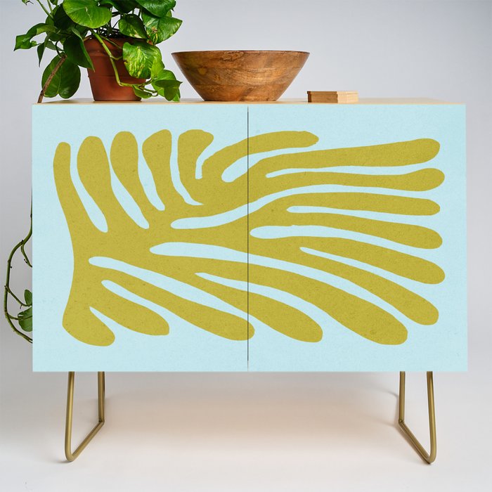 Earls Green & Onahau: Matisse Paper Cutouts 11 Credenza Gallery Image 1