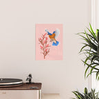 Graceful Bluebird in Flight Poster Gallery Image 2