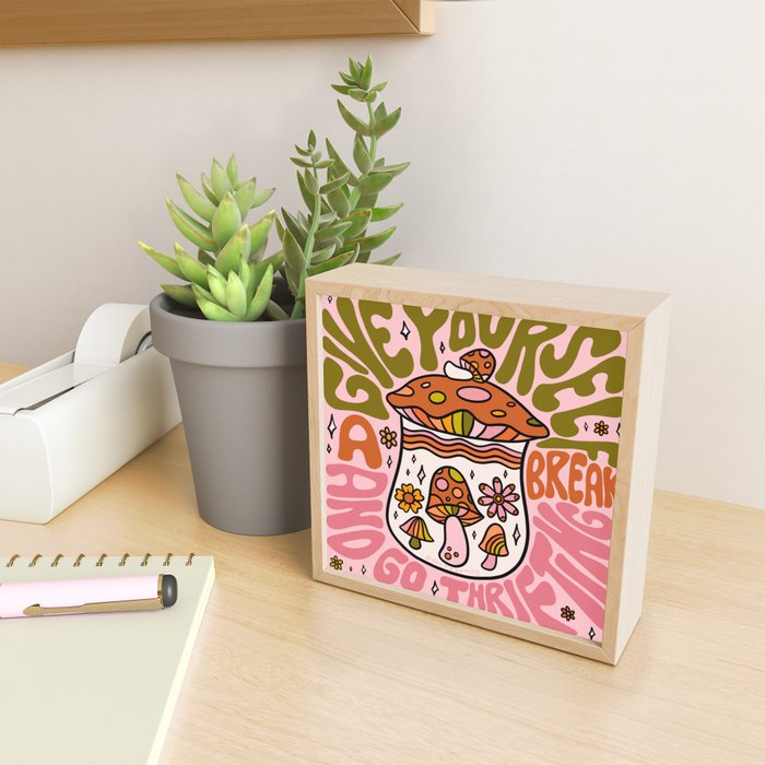 Give Yourself a Break Mini Art Print Gallery Image 2