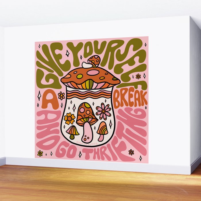 Give Yourself a Break Wall Mural Gallery Image 2