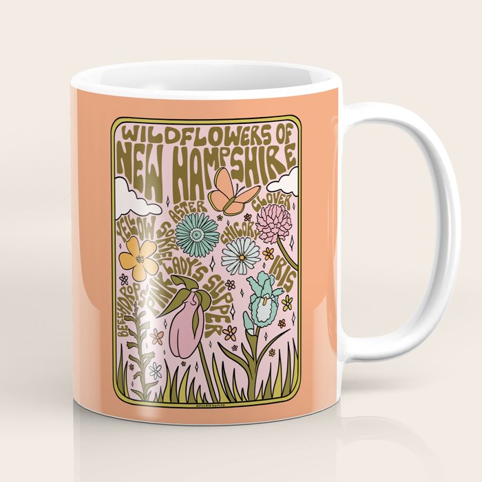 New Hampshire Wildflowers Coffee Mug Gallery Image 1