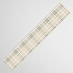 Cream Plaid  Table Runner Gallery Image 3