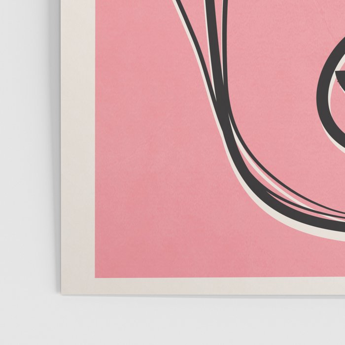 Abstract Face Line Art 02 Poster Gallery Image 3