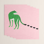 The Stare 2: Tropical Green Cheetah Edition Wrapping Paper Gallery Image 3