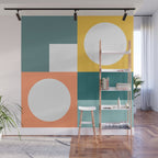 Modern Geometric 53 Wall Mural Gallery Image 1