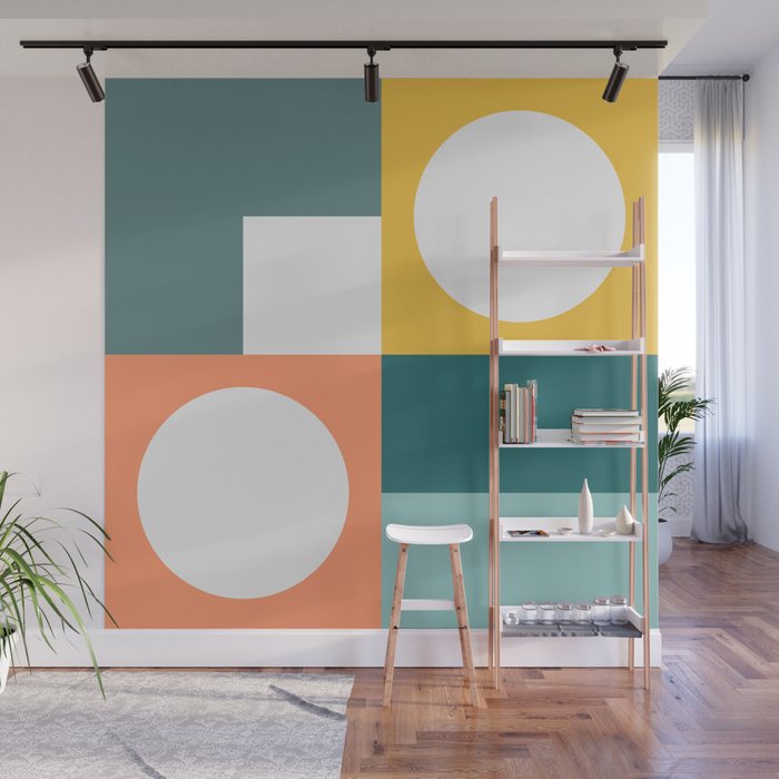 Modern Geometric 53 Wall Mural Gallery Image 1