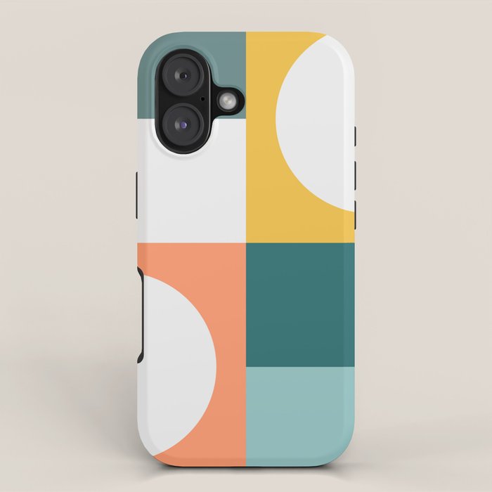 Modern Geometric 53 iPhone Case Gallery Image 1