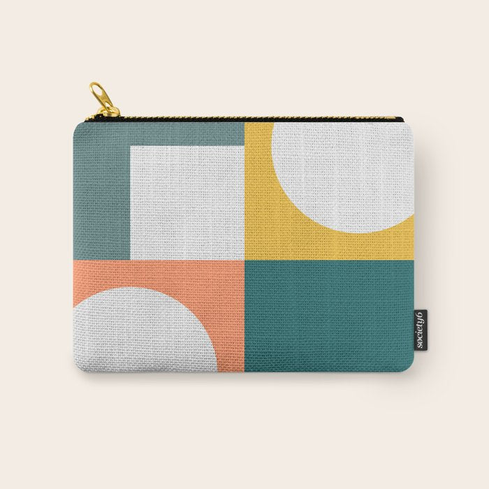 Modern Geometric 53 Carry All Pouch Gallery Image 1