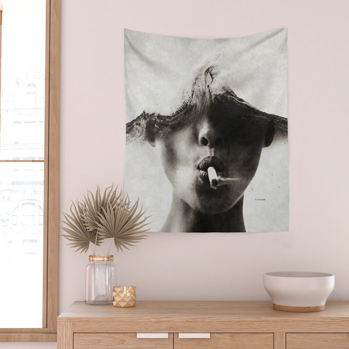 The sound of waves ... Wall Tapestry Gallery Image 2