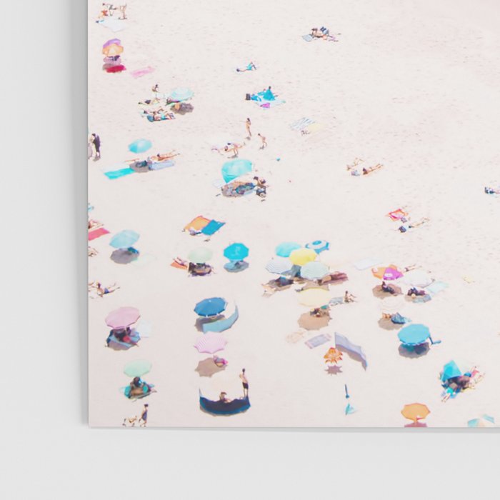 Beach Loving - Aerial Beach photography by Ingrid Beddoes Poster Gallery Image 3